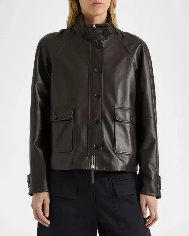 Proenza Schouler Gio Leather Jacket | Thumbnail 4 Proenza Schouler Gio Leather Jacket | Thumbnail 4