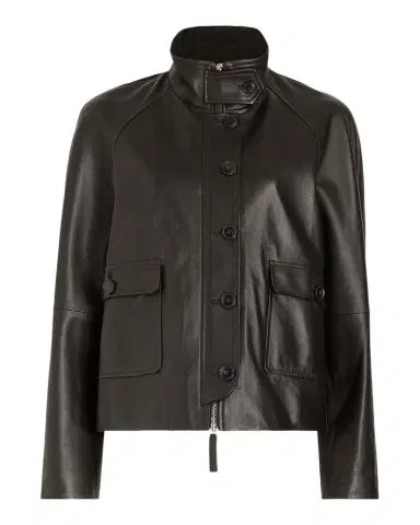 Proenza Schouler Gio Leather Jacket | Thumbnail 1 Proenza Schouler Gio Leather Jacket | Thumbnail 1