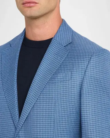 Emporio Armani Men's G Line Slim Houndstooth Single-Breasted Sport Coat | Thumbnail 5 Emporio Armani Men's G Line Slim Houndstooth Single-Breasted Sport Coat | Thumbnail 5