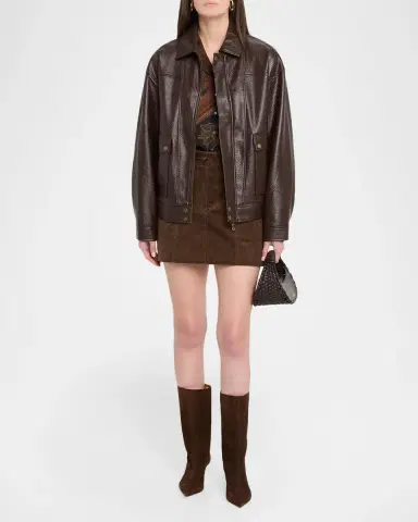 PAIGE Ashland Faux Leather Jacket | Thumbnail 2 PAIGE Ashland Faux Leather Jacket | Thumbnail 2