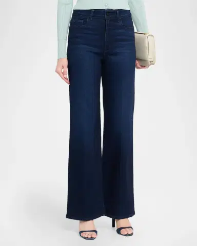 PAIGE Anessa High-Rise Wide-Leg Jeans | Thumbnail 4 PAIGE Anessa High-Rise Wide-Leg Jeans | Thumbnail 4