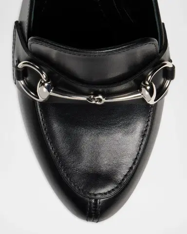 Gucci Fame Leather Platform Slingback Pumps | Thumbnail 3 Gucci Fame Leather Platform Slingback Pumps | Thumbnail 3