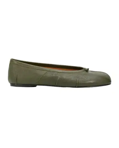 Maison Margiela Tabi Leather Split-Toe Ballerina Flats | Thumbnail 1 Maison Margiela Tabi Leather Split-Toe Ballerina Flats | Thumbnail 1