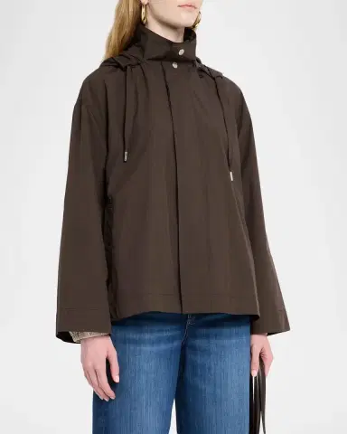 Frame The Cropped Canopy Jacket | Thumbnail 4 Frame The Cropped Canopy Jacket | Thumbnail 4