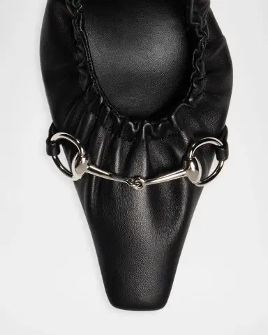 Gucci Vittoria 55MM Slingback Kitten Heel Pumps | Thumbnail 3 Gucci Vittoria 55MM Slingback Kitten Heel Pumps | Thumbnail 3