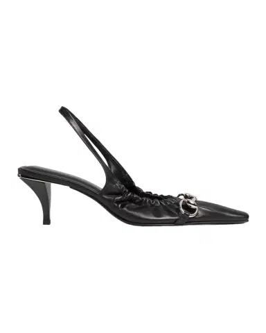 Gucci Vittoria 55MM Slingback Kitten Heel Pumps | Thumbnail 1 Gucci Vittoria 55MM Slingback Kitten Heel Pumps | Thumbnail 1