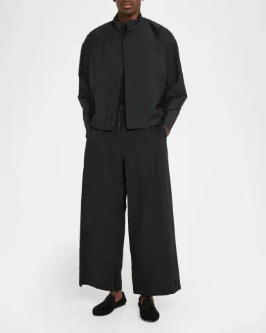 Issey Miyake Men's Waft Wide-Leg Pants | Thumbnail 2 Issey Miyake Men's Waft Wide-Leg Pants | Thumbnail 2