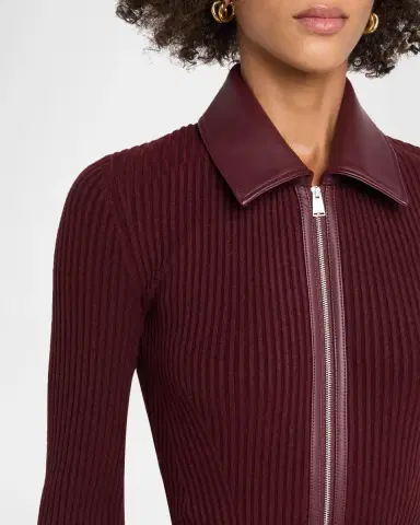 Simkhai Ismelle Ribbed Midi Dress | Thumbnail 5 Simkhai Ismelle Ribbed Midi Dress | Thumbnail 5