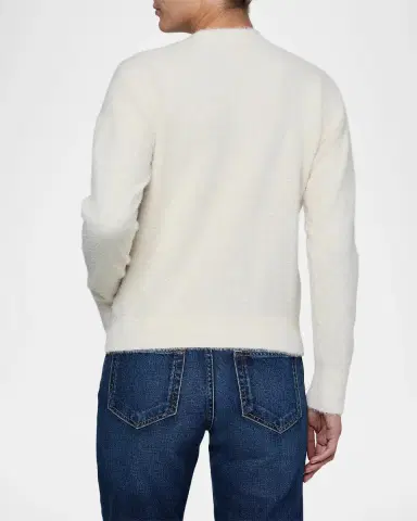 L'Agence Nimbus Fuzzy Crewneck Sweater | Thumbnail 3 L'Agence Nimbus Fuzzy Crewneck Sweater | Thumbnail 3