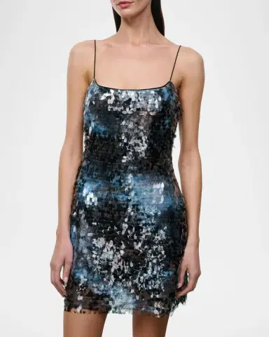 Staud Sur Sequined Mini Dress | Thumbnail 5 Staud Sur Sequined Mini Dress | Thumbnail 5