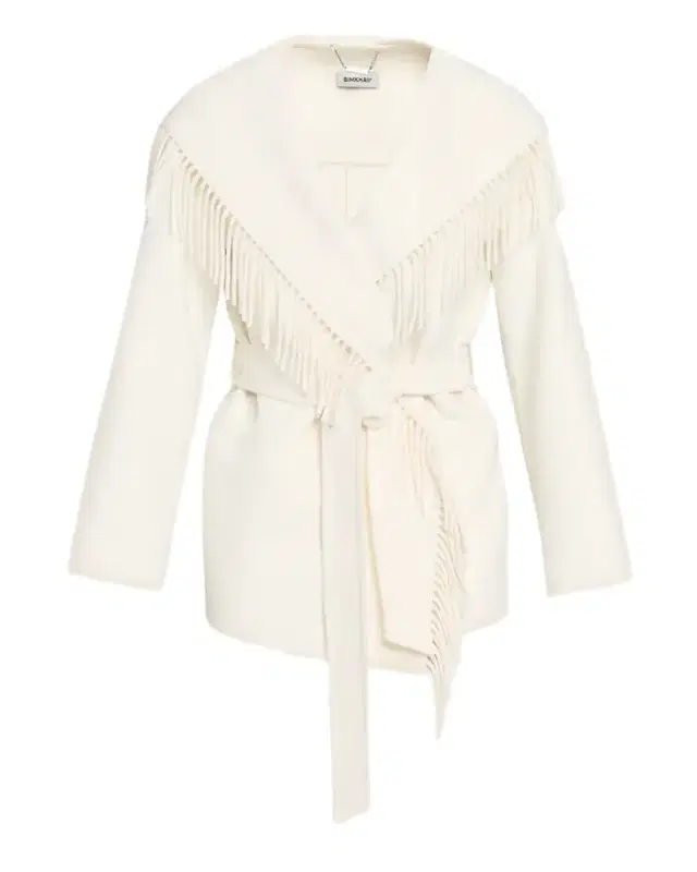 Rowen Fringed Wool-Blend Jacket Rowen Fringed Wool-Blend Jacket