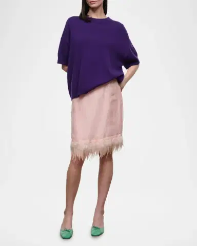 Staud Sorrento Cashmere Sweater | Thumbnail 2 Staud Sorrento Cashmere Sweater | Thumbnail 2