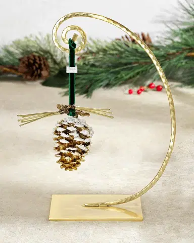 Michael Aram Pine Cone Snowy Christmas Ornament | Thumbnail 6 Michael Aram Pine Cone Snowy Christmas Ornament | Thumbnail 6
