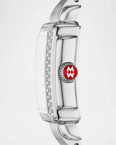 Michele Deco Madison Mini Diamond Stainless Steel Bracelet Watch | Thumbnail 4 Michele Deco Madison Mini Diamond Stainless Steel Bracelet Watch | Thumbnail 4