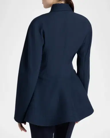 Stella McCartney Dolman-Sleeve Wool Peplum Jacket | Thumbnail 3 Stella McCartney Dolman-Sleeve Wool Peplum Jacket | Thumbnail 3