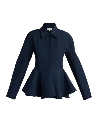 Stella McCartney Dolman-Sleeve Wool Peplum Jacket | Thumbnail 1 Stella McCartney Dolman-Sleeve Wool Peplum Jacket | Thumbnail 1