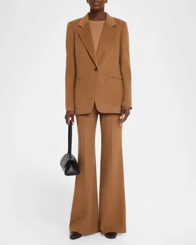 Lafayette 148 New York Single-Button Camel Hair Blazer | Thumbnail 2 Lafayette 148 New York Single-Button Camel Hair Blazer | Thumbnail 2
