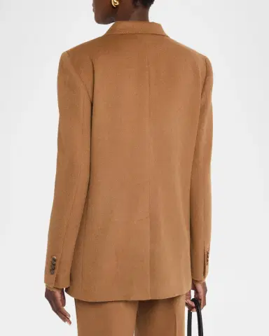 Lafayette 148 New York Single-Button Camel Hair Blazer | Thumbnail 3 Lafayette 148 New York Single-Button Camel Hair Blazer | Thumbnail 3