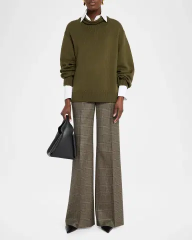 Lafayette 148 New York Oversized Funnel-Neck Wool Sweater | Thumbnail 2 Lafayette 148 New York Oversized Funnel-Neck Wool Sweater | Thumbnail 2
