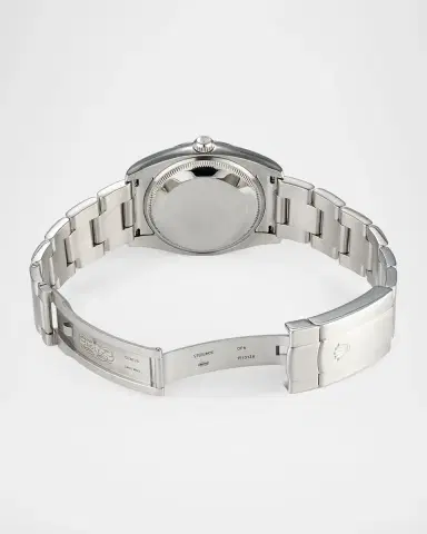 Vintage Watches Men's Rolex Air-King Sterling Silver Bracelet Watch, 34mm | Thumbnail 4 Vintage Watches Men's Rolex Air-King Sterling Silver Bracelet Watch, 34mm | Thumbnail 4
