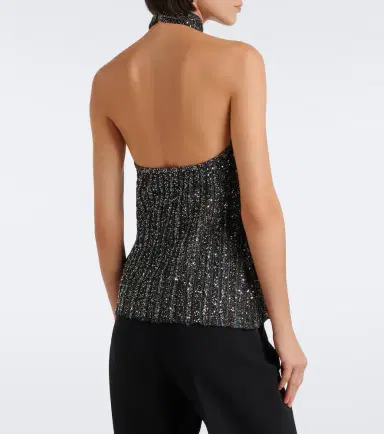 Missoni Ribbed-knit sequined halterneck top | Thumbnail 6 Missoni Ribbed-knit sequined halterneck top | Thumbnail 6