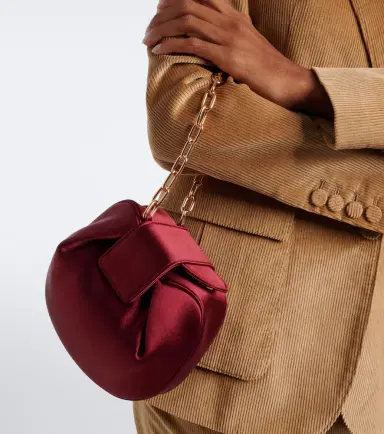 Gabriela Hearst Soft Demi satin clutch | Thumbnail 4 Gabriela Hearst Soft Demi satin clutch | Thumbnail 4