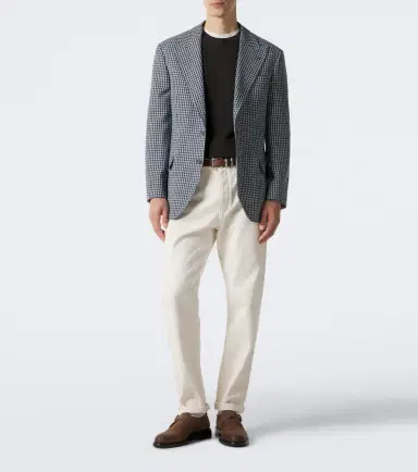 Brunello Cucinelli Houndstooth cashmere blazer | Thumbnail 8 Brunello Cucinelli Houndstooth cashmere blazer | Thumbnail 8