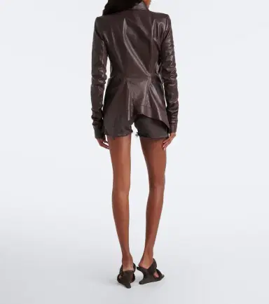 Rick Owens Lana denim shorts | Thumbnail 2 Rick Owens Lana denim shorts | Thumbnail 2