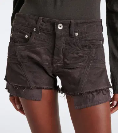 Rick Owens Lana denim shorts | Thumbnail 6 Rick Owens Lana denim shorts | Thumbnail 6