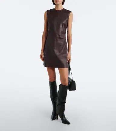 STOULS Dollie leather minidress | Thumbnail 5 STOULS Dollie leather minidress | Thumbnail 5