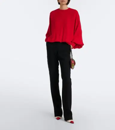 Valentino Garavani DeVain Small floral jacquard shoulder bag | Thumbnail 6 Valentino Garavani DeVain Small floral jacquard shoulder bag | Thumbnail 6