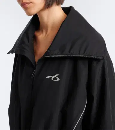 Balenciaga Cotton-blend track jacket | Thumbnail 3 Balenciaga Cotton-blend track jacket | Thumbnail 3