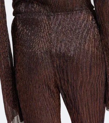 Cala de la Cruz Dries knitted lamé wide-leg pants | Thumbnail 3 Cala de la Cruz Dries knitted lamé wide-leg pants | Thumbnail 3