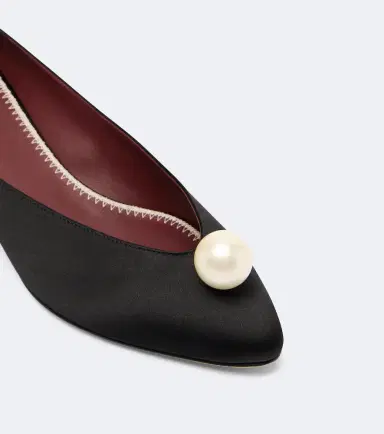 Magda Butrym Embellished satin pumps | Thumbnail 4 Magda Butrym Embellished satin pumps | Thumbnail 4