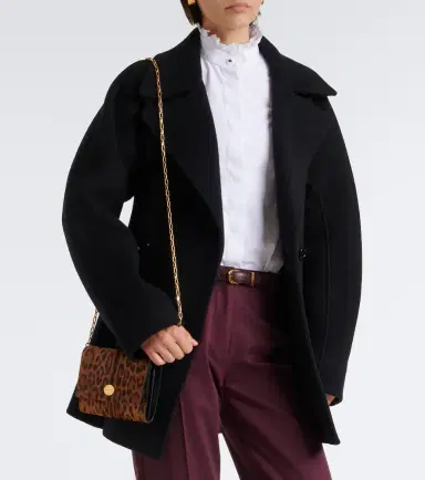Burberry Leopard-print calf hair wallet on chain | Thumbnail 5 Burberry Leopard-print calf hair wallet on chain | Thumbnail 5