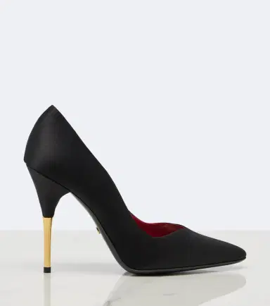 Valentino Garavani Enigme satin pumps | Thumbnail 4 Valentino Garavani Enigme satin pumps | Thumbnail 4