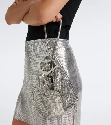 Rabanne Pixel Tube chainmail pouch | Thumbnail 6 Rabanne Pixel Tube chainmail pouch | Thumbnail 6