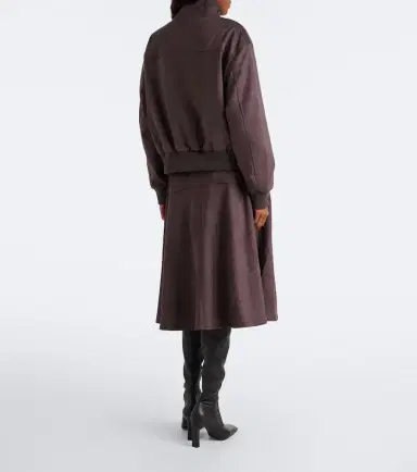 Velvet Belinda midi skirt | Thumbnail 5 Velvet Belinda midi skirt | Thumbnail 5