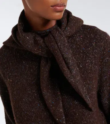 Velvet Kana scarf-detail wool-blend sweater | Thumbnail 2 Velvet Kana scarf-detail wool-blend sweater | Thumbnail 2