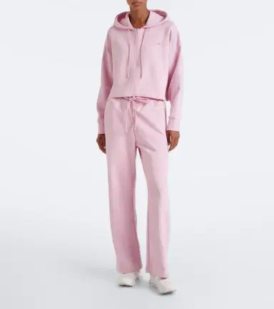 adidas by Stella McCartney Logo cotton-blend jersey hoodie | Thumbnail 7 adidas by Stella McCartney Logo cotton-blend jersey hoodie | Thumbnail 7