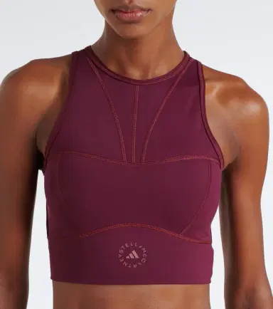 adidas by Stella McCartney Logo crop top | Thumbnail 5 adidas by Stella McCartney Logo crop top | Thumbnail 5