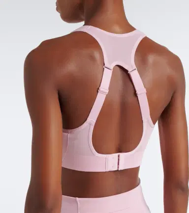 adidas by Stella McCartney Logo padded sports bra | Thumbnail 4 adidas by Stella McCartney Logo padded sports bra | Thumbnail 4