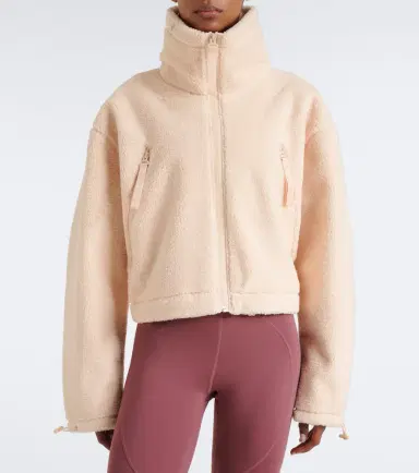 adidas by Stella McCartney Hooded teddy jacket | Thumbnail 2 adidas by Stella McCartney Hooded teddy jacket | Thumbnail 2