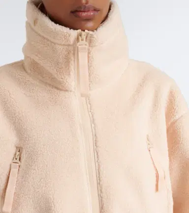 adidas by Stella McCartney Hooded teddy jacket | Thumbnail 3 adidas by Stella McCartney Hooded teddy jacket | Thumbnail 3