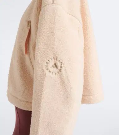 adidas by Stella McCartney Hooded teddy jacket | Thumbnail 5 adidas by Stella McCartney Hooded teddy jacket | Thumbnail 5