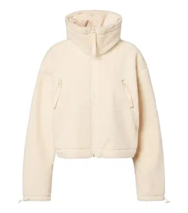 adidas by Stella McCartney Hooded teddy jacket | Thumbnail 1 adidas by Stella McCartney Hooded teddy jacket | Thumbnail 1