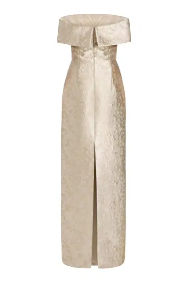Markarian Clover Silver Gown | Thumbnail 3 Markarian Clover Silver Gown | Thumbnail 3