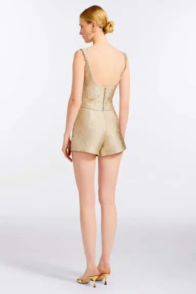 Markarian Maisie Silver Corset Top | Thumbnail 4 Markarian Maisie Silver Corset Top | Thumbnail 4