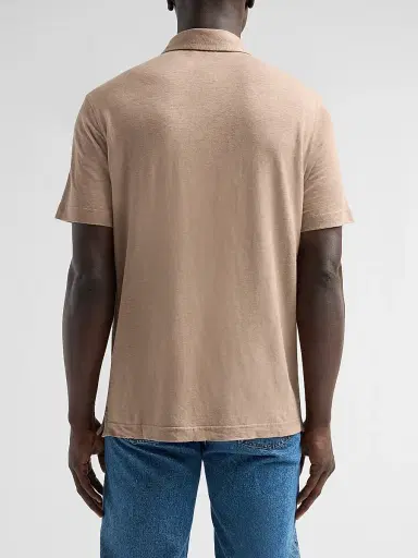 AG Jeans Men's Bryce Stretch-Linen Polo Shirt | Thumbnail 3 AG Jeans Men's Bryce Stretch-Linen Polo Shirt | Thumbnail 3