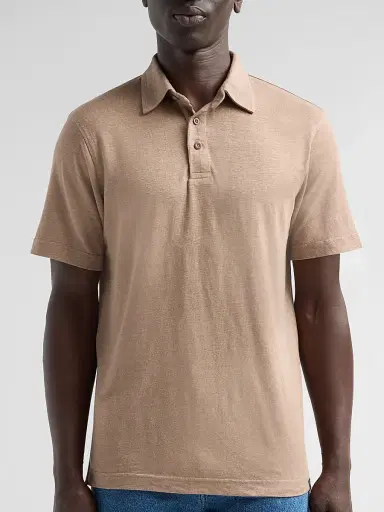 AG Jeans Men's Bryce Stretch-Linen Polo Shirt | Thumbnail 5 AG Jeans Men's Bryce Stretch-Linen Polo Shirt | Thumbnail 5